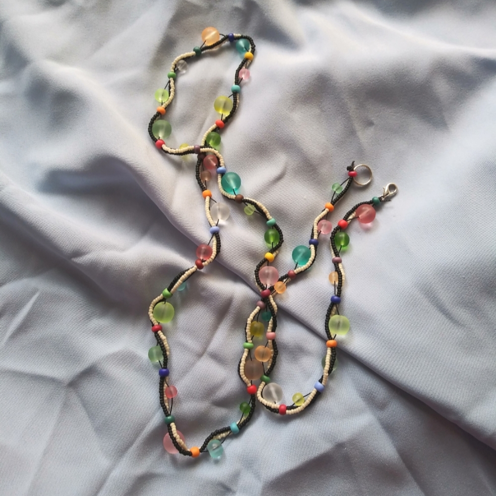 Multicolor Bead Necklace